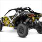 Preview: X-Design Yellow XL Version for Can-Am Maverick R 2 Doors